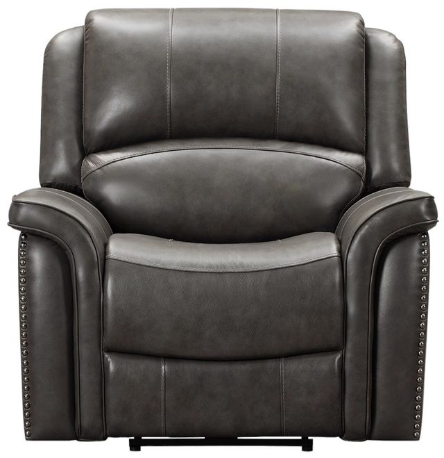 Signature Design by Ashley® Gaspar Gray Power Recliner Chair-2