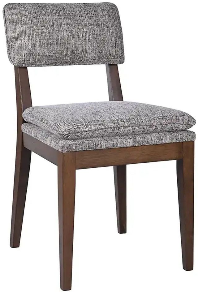 New Classic® Home Furnishings Miller 7-Piece Gray/Walnut Dining Table Set-2