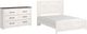 Signature Design by Ashley® Gerridan 2-Piece White/Gray Queen Panel Bed Set-0
