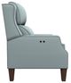 Best® Home Furnishings Customizable Pauley Power High Leg Recliner with Dark Walnut Legs-1