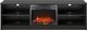 Ameriwood Home Noble Black Oak 65" Electric Fireplace Media Console-0