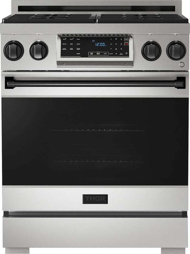 Thor Kitchen® Gordon Ramsay Series 30" Stainless Steel Pro Style Gas Range-0