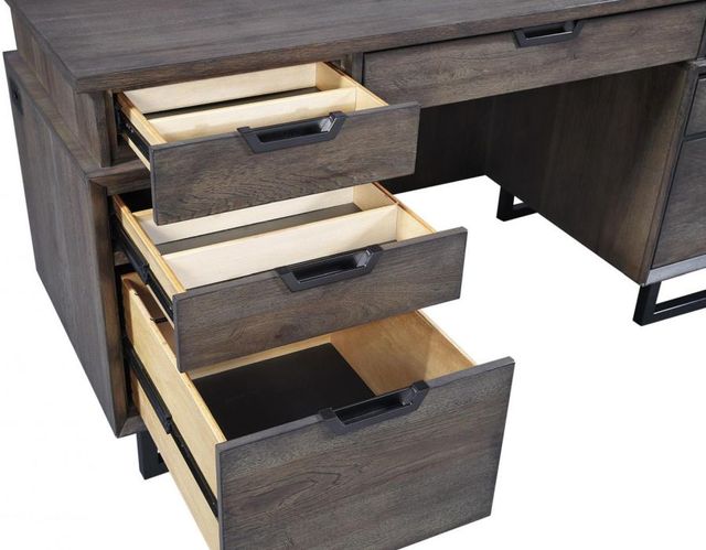 aspenhome® Harper Point Fossil 66" Credenza Desk-2
