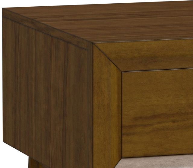 Elements International Santa Barbara Walnut End Table-3