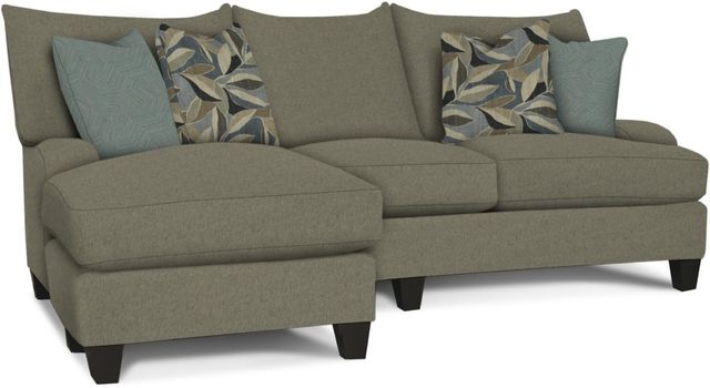 England Furniture Customizable Del Mar Catalina Sofa with Floating Ottoman Chaise-2