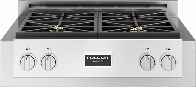 Fulgor Milano® Sofia 600 Series 30" Stainless Steel Professional Gas Rangetop-0
