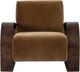 Four Hands Montez Surrey Ochre/Umber Mappa Burl Chair-3
