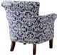 Olliix by Madison Park Navy Brooke Tight Back Club Chair-2