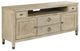 American Drew® Vista Biscane Soft Gray Entertainment Console-0