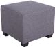 GoBerce® Gray Ottoman-0