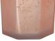 A & B Home Pink Frosted Mercury Glass Octagonal Candle Holder-4