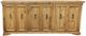 Million Dollar Rustic Narrow Natural 6-Door Media Console -0