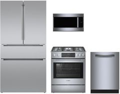 Bosch 4 Piece Stainless Steel Kitchen Package