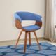 Armen Living Summer Blue Dining Chair-1