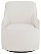 Fairfield® Giselle White Swivel Chair-2