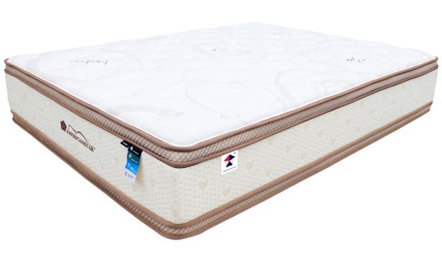 Martin Furniture & Bedding Dylan Lux Innerspring Plush Euro Top King Mattress-0