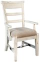 Sunny Designs™ Marina Beige/White Sand Dining Arm Chair-0