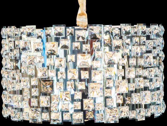 Michael Amini® Facets 6 Light Chandelier-0