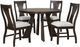 New Classic® Home Furnishings Chestnut Ridge 5-Piece Brown Dining Set-0