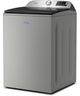 Maytag® Pet Pro 5.3 Cu. Ft. Classic Silver Impeller Top Load Washer-4