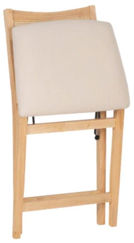 Powell® Beaux Natural Folding Counter Stool-3