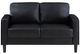 Coaster® Ruth 2-Piece Black Stationary Seating Set-4