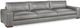 Century® Great Room Leather Large Sofa-0
