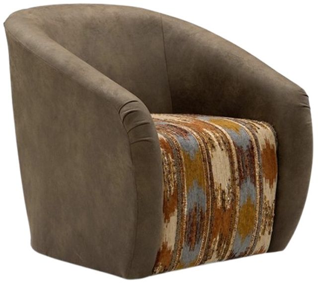 Best® Home Furnishings Customizable Airily Swivel Chair with Spice Seat-0