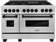 ZLINE Autograph Edition 48" Stainless Steel Pro-Style Dual Fuel Natural Gas Range-0