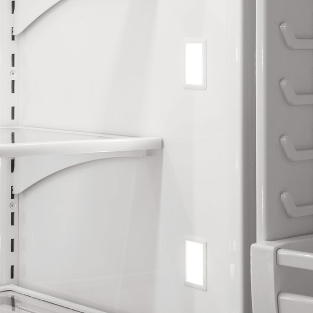 Viking® Professional 5 Series 36 in. 20.4 Cu. Ft. White Built-In Bottom Freezer Refrigerator-3