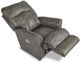 La-Z-Boy® Arthur Grey Leather Power Rocking Recliner with Headrest-3