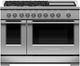 Cuisinière biénergie style Pro de 48 po Fisher & Paykel® série 9 de 6.9 pi³ - Acier inoxydable-0