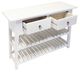 A & B Home White Console Table-4