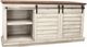 American Heartland Manufacturing Rustic Two-Tone Quaint Shutter TV Stand-1