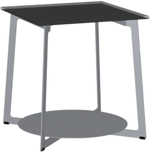 Amisco Customizable Malloy Black End Table-0