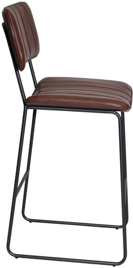 Steve Silver Co. Tribeca Black/Brown Counter Stool-2