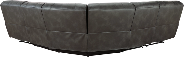 Signature Design by Ashley® Mayall 5-Piece Gray Power Reclining Sectional-1