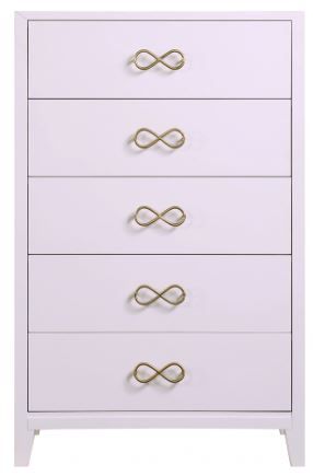 Meridian Furniture Bowtie Pink Chest-1