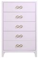 Meridian Furniture Bowtie Pink Chest-1