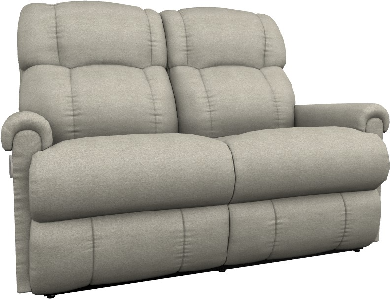 e75 ラブ La-Z-Boy® Pinnacle Dove Power Wall Reclining Loveseat with