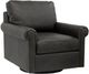 Bassett® Furniture True Custom® Brown Swivel Chair-0