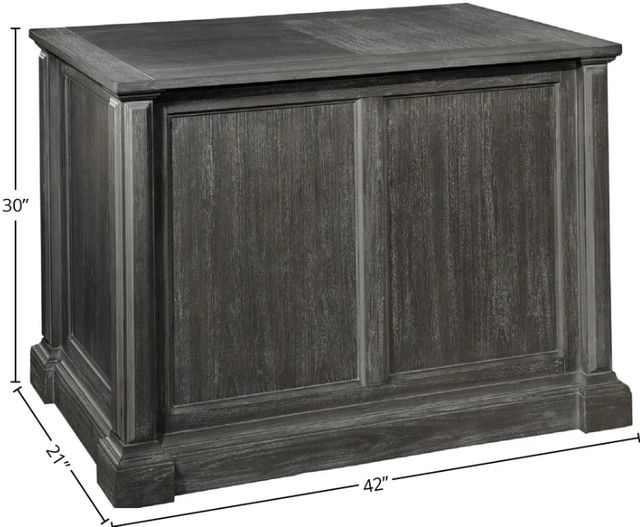 Parker House® Gramercy Park Vintage Burnished Smoke Lateral File-2