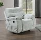 New Classic® Home Furnishings Chablis Mist Gray Manual Glider Recliner-1
