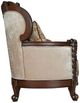 ACME Furniture Devayne Beige/Dark Walnut Loveseat-1