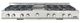 Capital Cooking™ Capital Chef 60" Stainless Steel Sealed Burner Gas Rangetop with Griddle-0