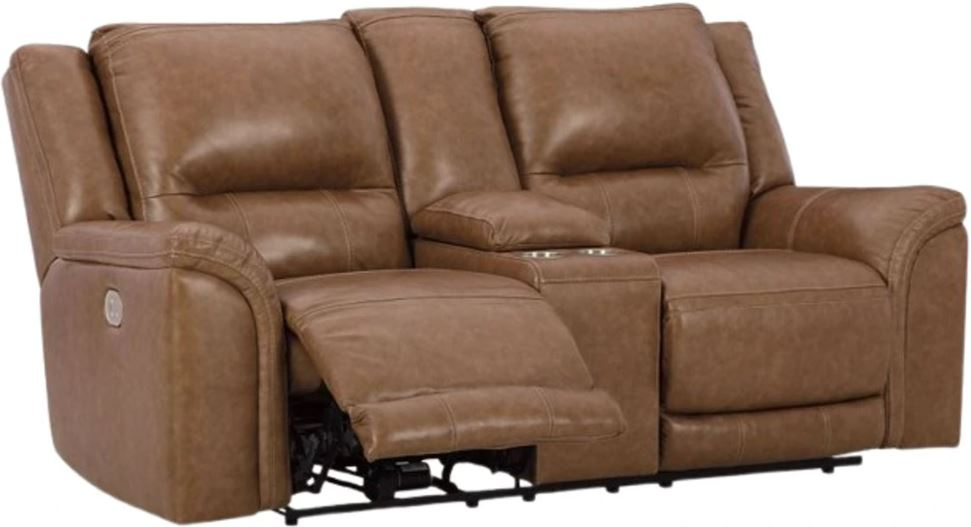 Signature Design By Ashley Trasimeno Power Reclining Loveseat