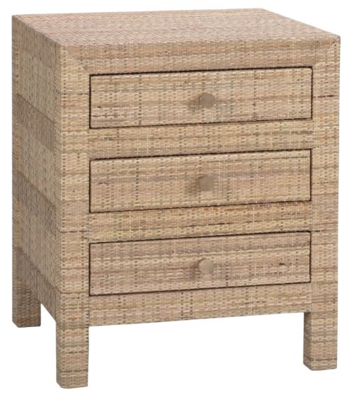 Bramble Customizable Kagu Rattan End Table-0