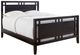 Mavin Customizable Atwood Queen Gridwork Bed with High Footboard-0