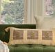 Nourison Home™ Mina Victory Vintage Pillow Taupe 12"x30" Throw Pillow-3