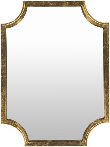 Surya Joslyn Gold Wall Mirror-0